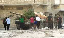 حلب خاوية إلا من الثوار 