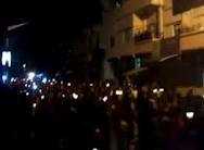 استمرار التظاهرات الليلية في المدن السورية 