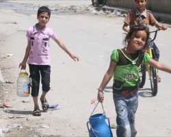 انقطاع المياه أزمة تخنق أهالي حلب