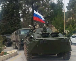 100 جندي روسي على الحدود السورية التركية لحماية عناصر 