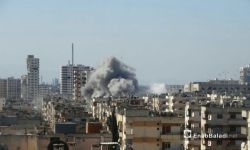 قصف هستيري على القابون، وقوات النظام تستهدف مقبرة بحرستا وتقتل 10 مشيعين