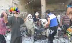 أخبار سوريا_ أكثر من 20 شخصاً في مجزرة جديدة بالبراميل المتفجرة على دوار الحيدرية في حلب، والإعلان عن توحّد عسكري جديد في الغوطة_ (4+5-9-2014)