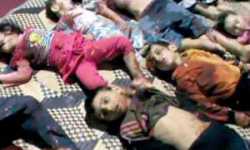 تنديداً بمجزرة الحولة التابعة لريف حمص