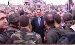 زيارة الأسد لبابا عمرو والرسائل المتناثرة