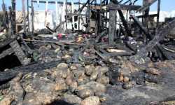 مجزرة غزة البقاعية: هكذا قتلت النيران 8 أطفال سوريين